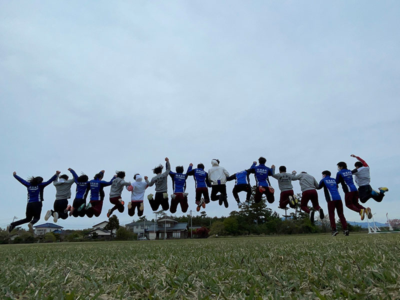 佐渡高校陸上部OB